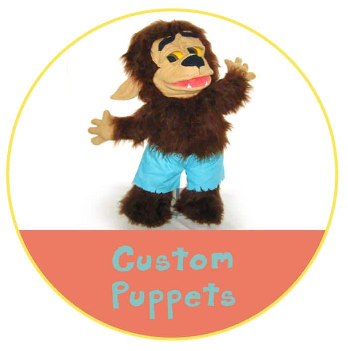 Custom Puppets button