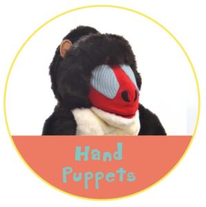 Hand Puppets Button