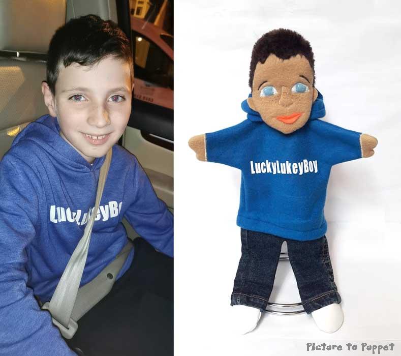 Look-Alike Boy Child Puppet Custom Puppets