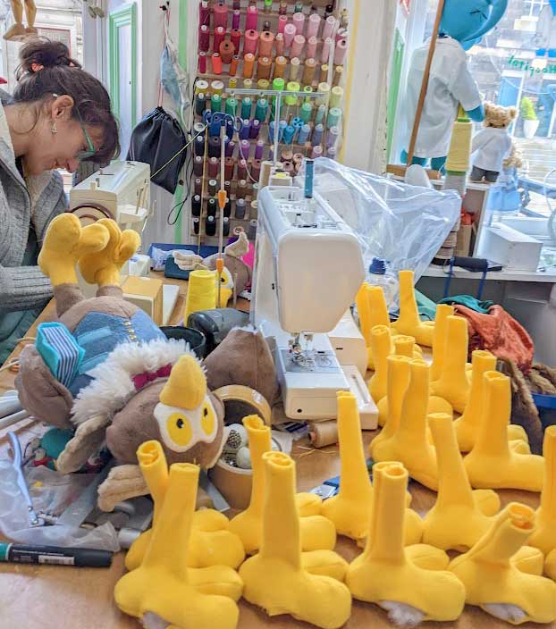 Production of custom toys in the UK