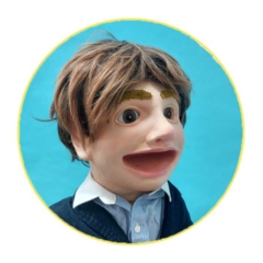 James-1 Latex likeness puppet