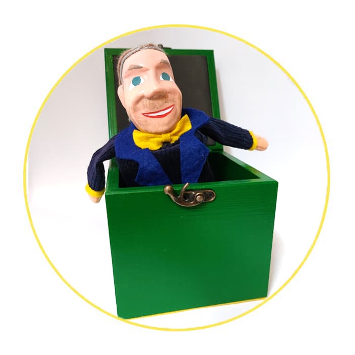 Custom Jack in the Box by Picture to Puppet