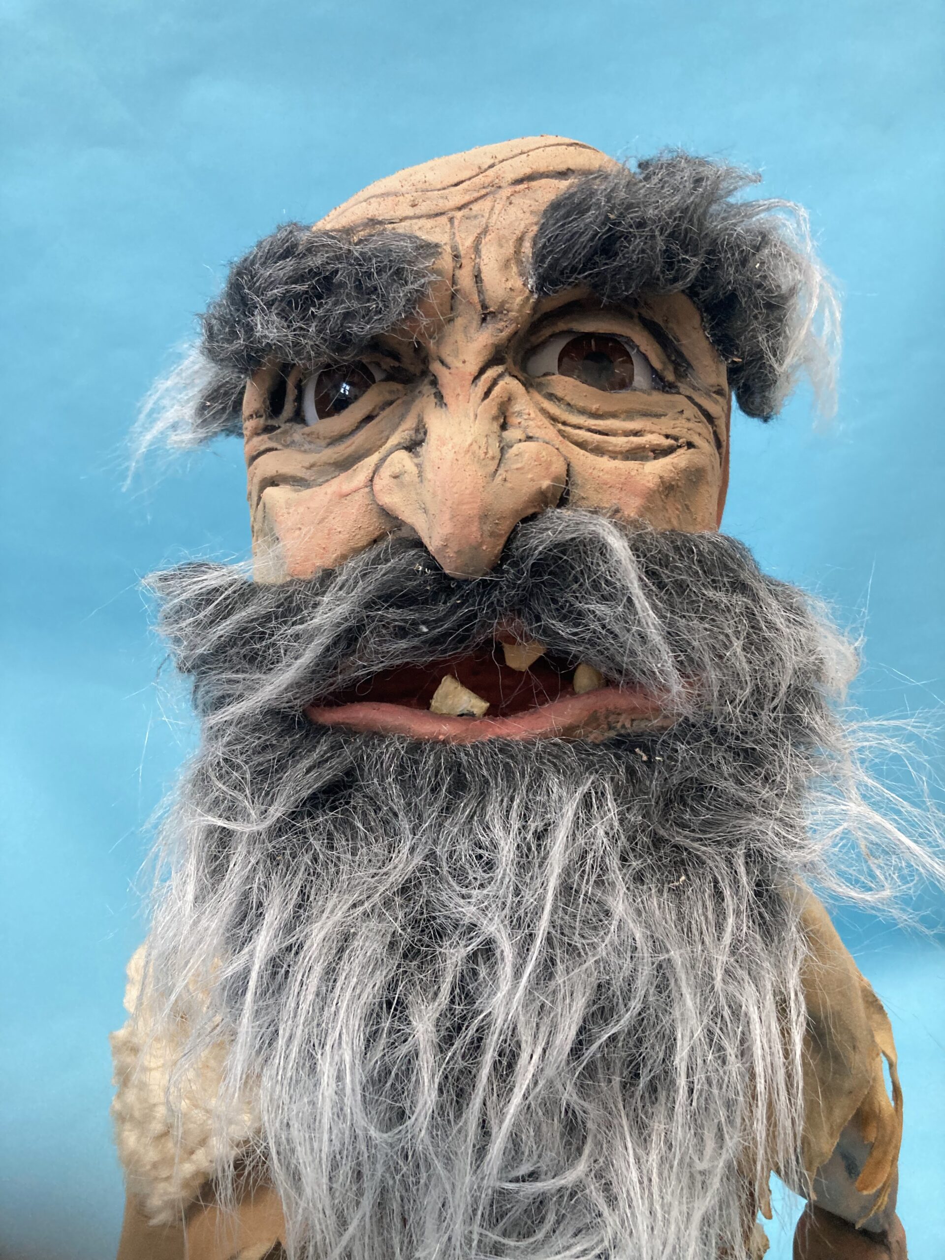 bespoke latex puppet made in Scotland