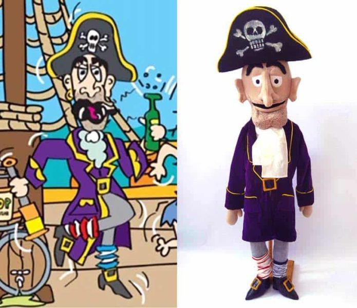 Hand-Puppet-Pirate